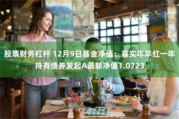 股票财务杠杆 12月9日基金净值：嘉实年年红一年持有债券发起